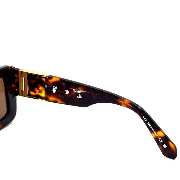 New, OFF-WHITE Sunglasses Leonardo OERI049 6064 Authentic - Picture 11 of 13